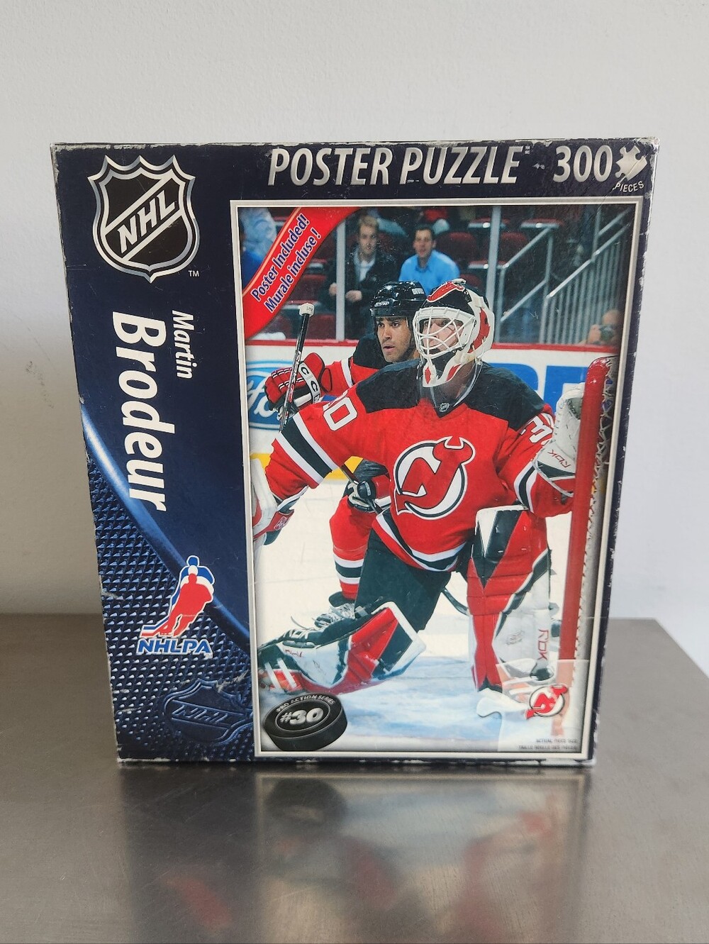NHL Martin Brodeur Puzzle - Red, Black, White